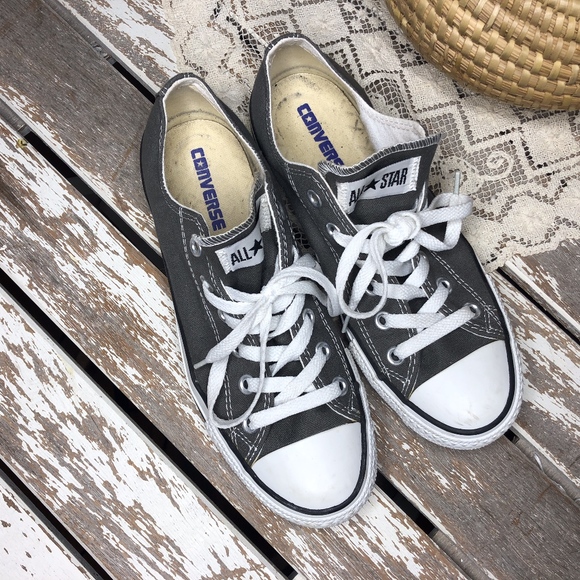 dark grey chuck taylors